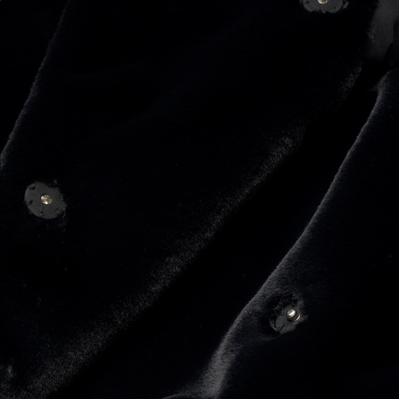 H&M 🆕 Soft Faux Fur Trendy Long Coat - Picture 9 of 9